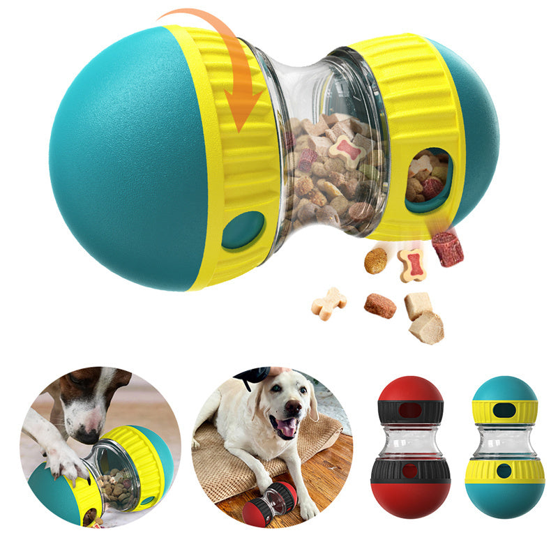 Juguete Dispensador de Comida para Perros - Tumbler Interactivo y Educativo